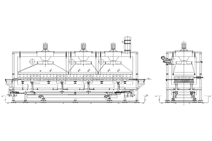 Schematic Diagram of Aluminum Bar Heating Furnace